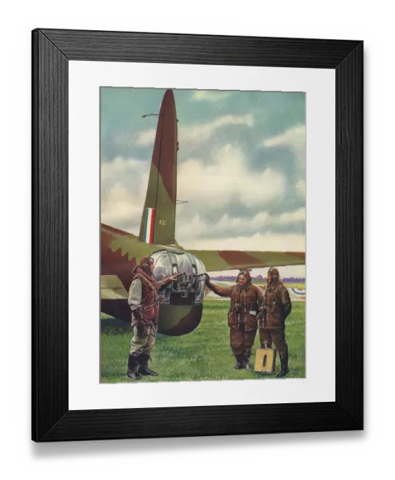 Framed Print : WW2 - Rear Of A Wellington Bomber Framed Print : WW2 - Rear Of A Wellington Bomber