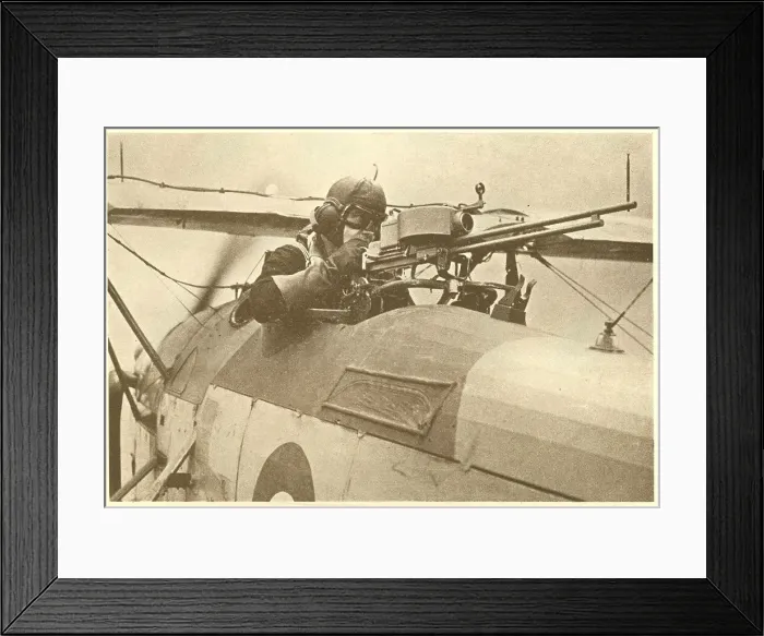 Framed Print : WW2 - Fleet Air Arm Gunnery Training Framed Print : WW2 - Fleet Air Arm Gunnery Training