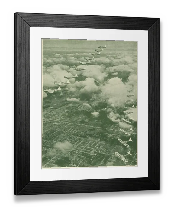 Framed Print : WW2 - Vought Attack Bombers Framed Print : WW2 - Vought Attack Bombers