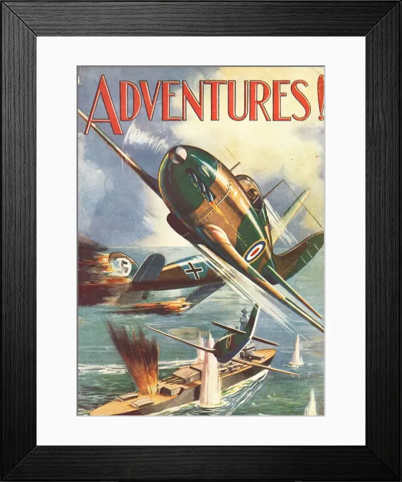 Framed Print : WW2 - Adventures! Framed Print : WW2 - Adventures!
