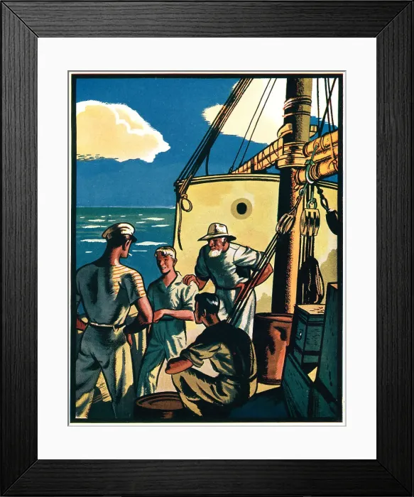 Framed Print : Captain Dale's Command Framed Print : Captain Dale's Command