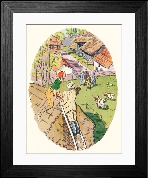 Framed Print : WW2 - Peggy Speeds The Plough Framed Print : WW2 - Peggy Speeds The Plough