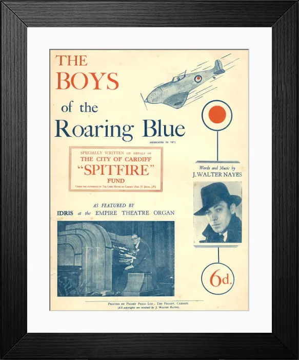 Framed Print : The Boys Of The Roaring Blue Framed Print : The Boys Of The Roaring Blue