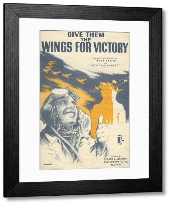 Framed Print : Give Them The Wings For Victory Framed Print : Give Them The Wings For Victory