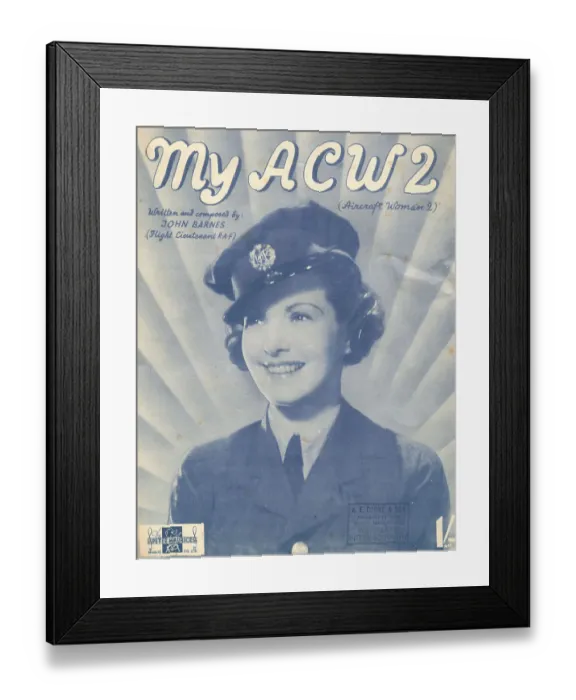 Framed Print : My ACW2, Music Cover Framed Print : My ACW2, Music Cover