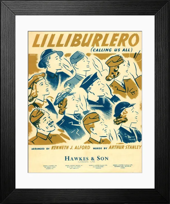 Framed Print : Lilliburlero (Calling Us All) Framed Print : Lilliburlero (Calling Us All)