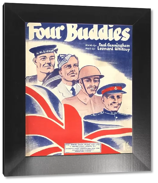 Four Buddies Music Sheet Cover