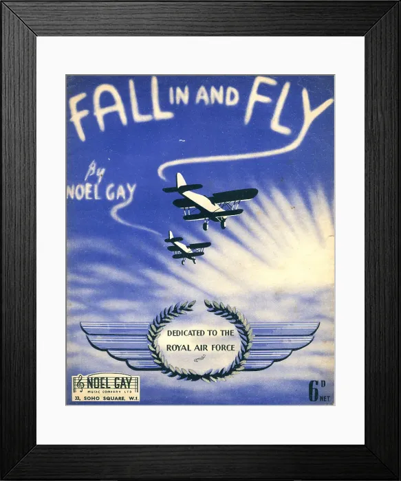 Framed Print : Fall In And Fly Framed Print : Fall In And Fly