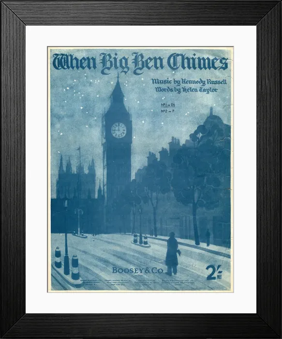 Framed Print : When Big Ben Chimes Framed Print : When Big Ben Chimes