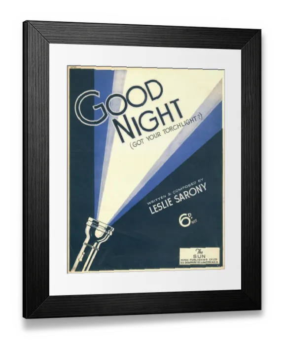 Framed Print : Good Night (Got Your Torchlight?) Framed Print : Good Night (Got Your Torchlight?)