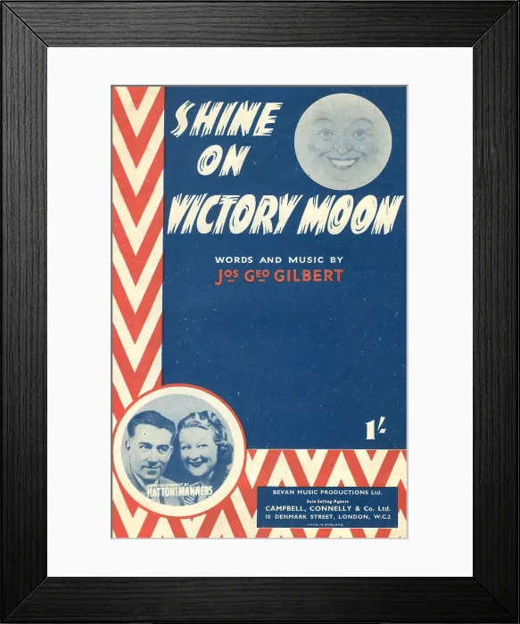 Framed Print : Shine On Victory Moon Framed Print : Shine On Victory Moon
