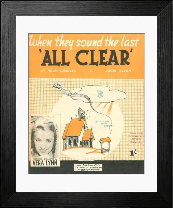 Framed Print : When They Sound The Last All Clear Framed Print : When They Sound The Last All Clear