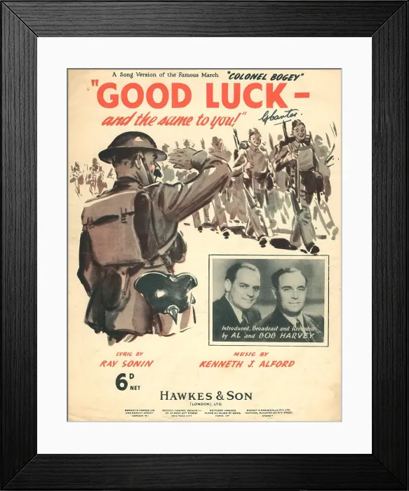 Framed Print : Good Luck And The Same To You! Framed Print : Good Luck And The Same To You!