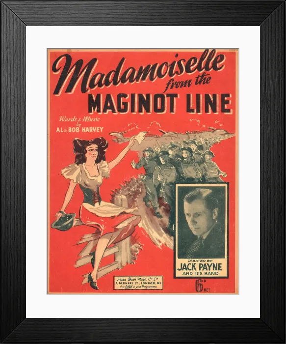 Framed Print : Mademoiselle From The Maginot Line Framed Print : Mademoiselle From The Maginot Line