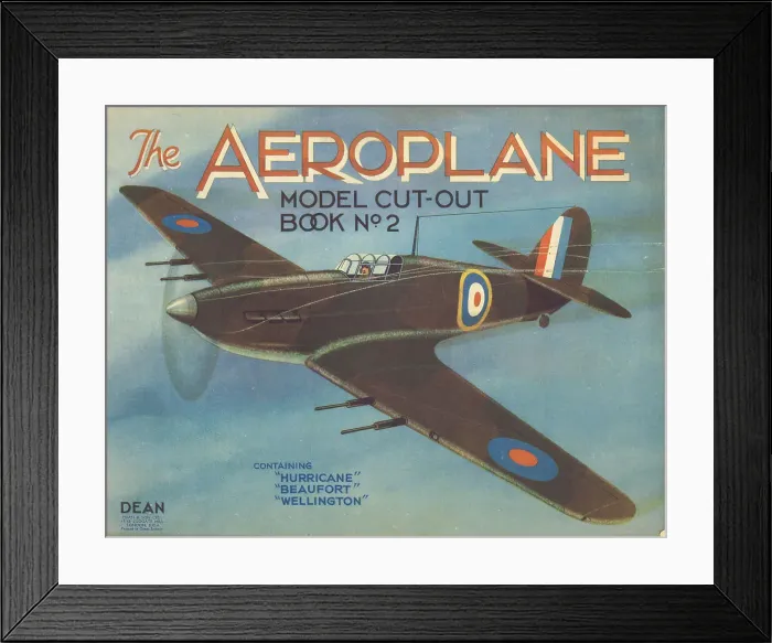 Framed Print : The Aeroplane Model Cut-Out Book 2 Framed Print : The Aeroplane Model Cut-Out Book 2