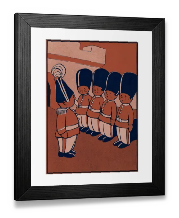 Framed Print : The Chocolate Soldiers Framed Print : The Chocolate Soldiers