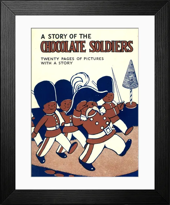 Framed Print : A Story Of The Chocolate Soldiers Framed Print : A Story Of The Chocolate Soldiers
