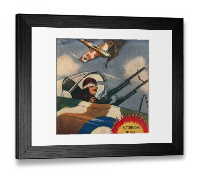 Framed Print : WW2 - Dave Dawson With The R. A. F Framed Print : WW2 - Dave Dawson With The R. A. F