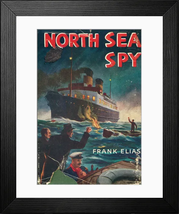 Framed Print : WW2 - North Sea Spy Framed Print : WW2 - North Sea Spy