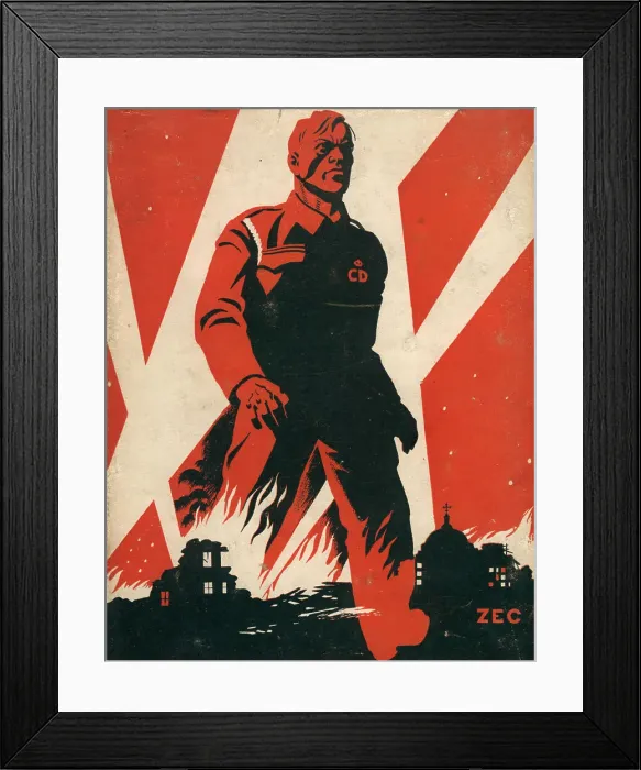 Framed Print : WW2 - John Brown's Body Framed Print : WW2 - John Brown's Body