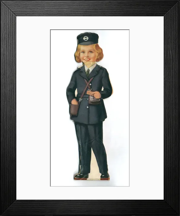 Framed Print : WW2 - Gracie The Transport Worker Framed Print : WW2 - Gracie The Transport Worker