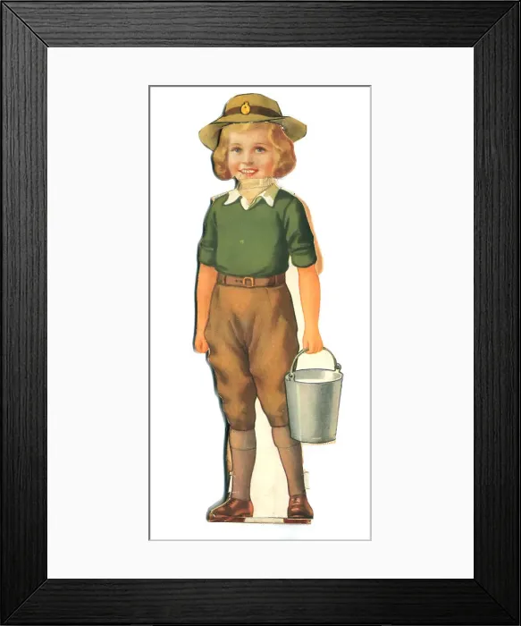 Framed Print : WW2 - Gracie The Land Girl Framed Print : WW2 - Gracie The Land Girl