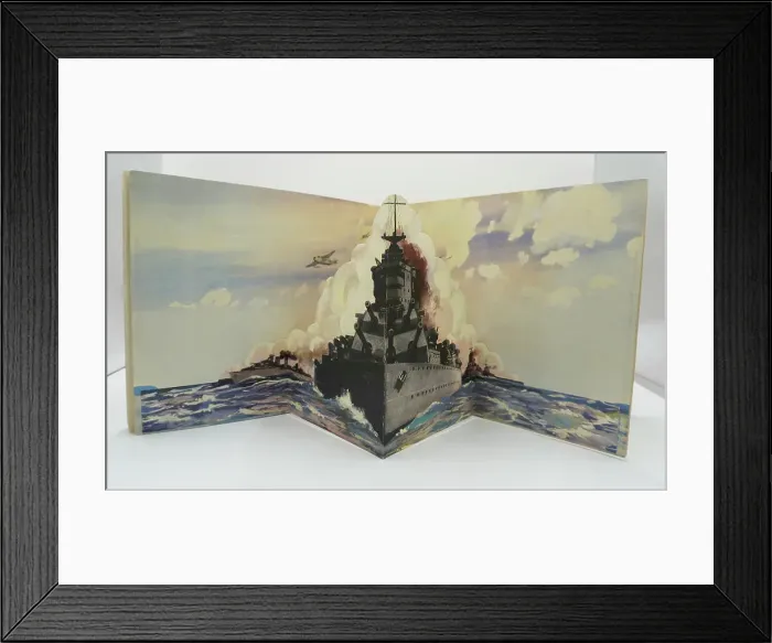 Framed Print : WW2 - Royal Navy 3D Picture Framed Print : WW2 - Royal Navy 3D Picture