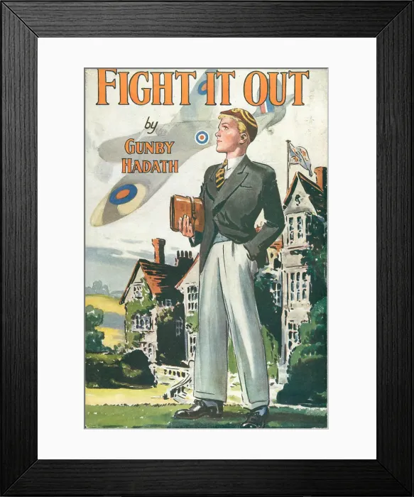Framed Print : WW2 - Fight It Out Framed Print : WW2 - Fight It Out
