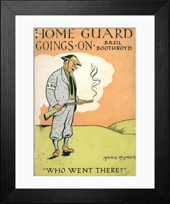 Framed Print : WW2 - Home Guard Goings On Framed Print : WW2 - Home Guard Goings On