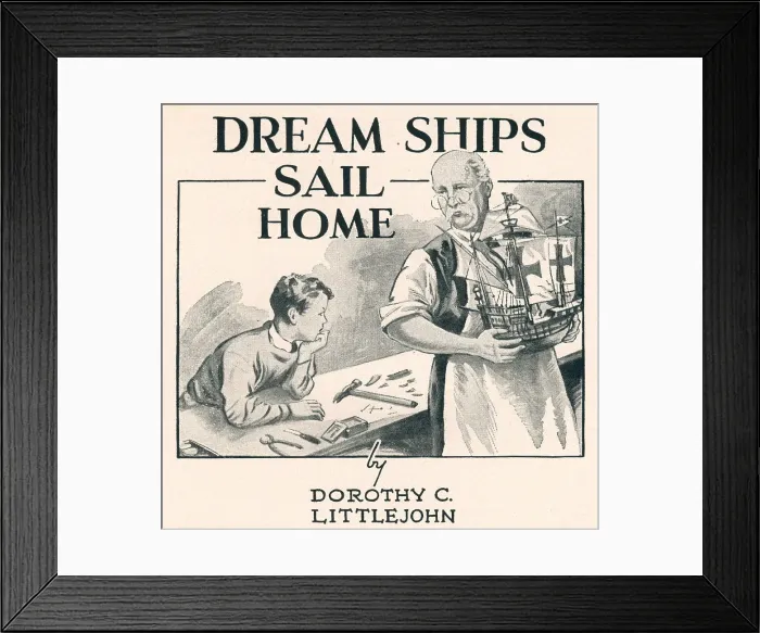 Framed Print : WW2 - Dream Ships Sail Home Framed Print : WW2 - Dream Ships Sail Home