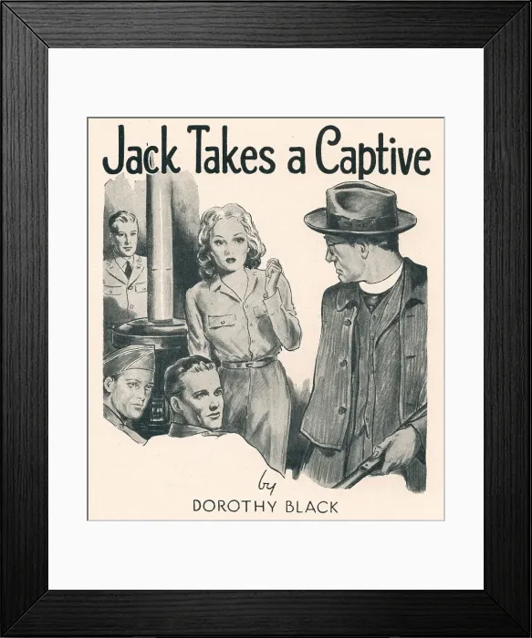 Framed Print : WW2 - Jack Takes A Captive Framed Print : WW2 - Jack Takes A Captive
