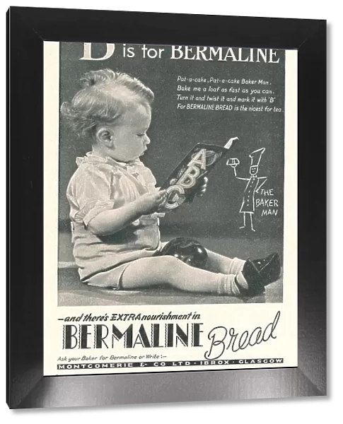 Wartime Bermaline Bread Advertisement