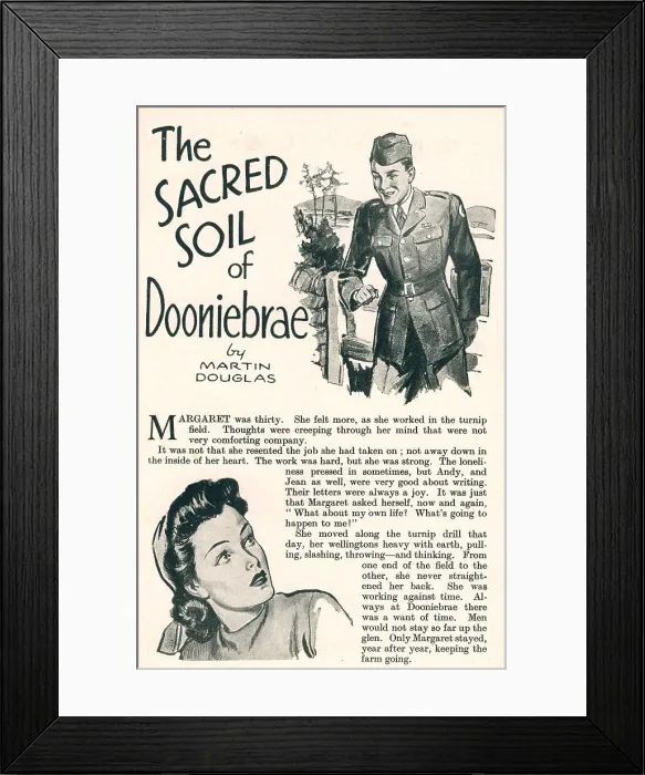 Framed Print : WW2 - The Sacred Soil Of Dooniebrae Framed Print : WW2 - The Sacred Soil Of Dooniebrae