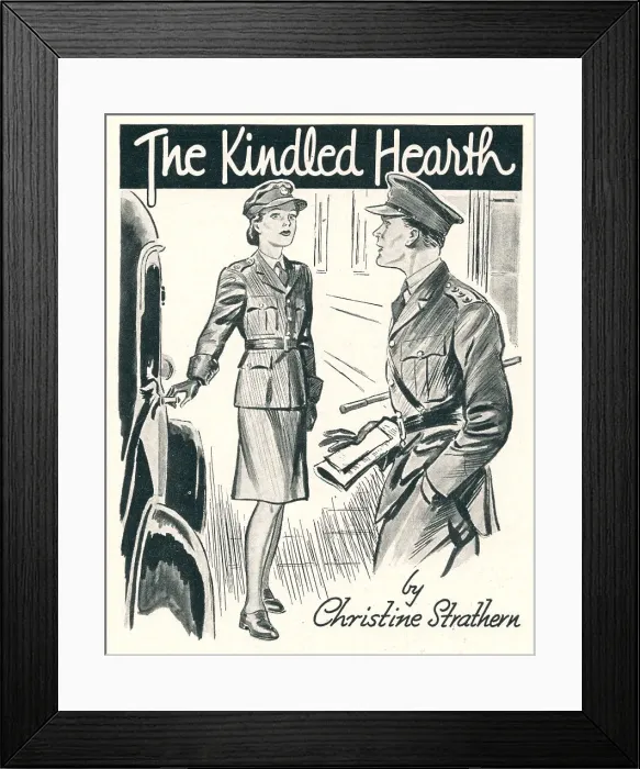 Framed Print : WW2 - The Kindled Hearth Framed Print : WW2 - The Kindled Hearth