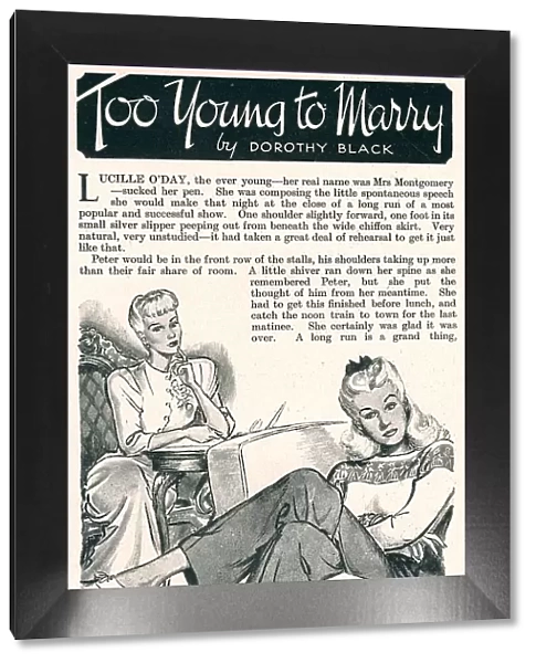 Too Young To Marry