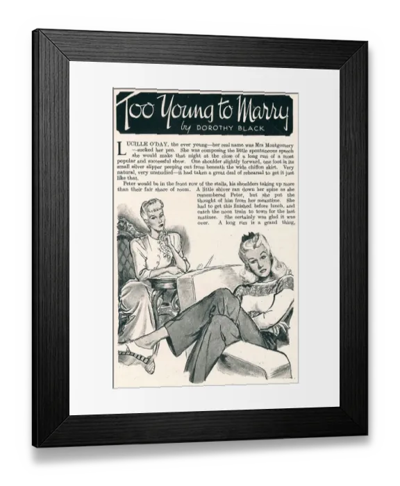 Framed Print : Too Young To Marry Framed Print : Too Young To Marry