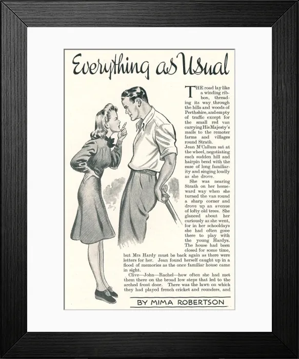 Framed Print : Everything As Usual