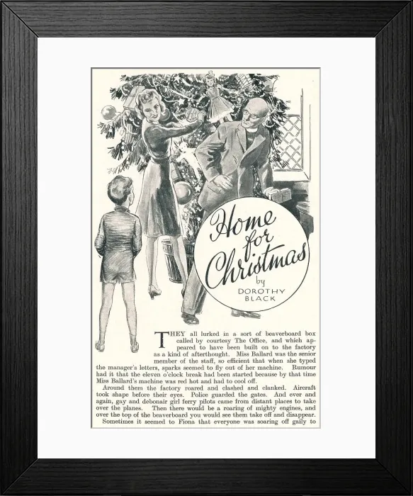 Framed Print : Home For Christmas Framed Print : Home For Christmas