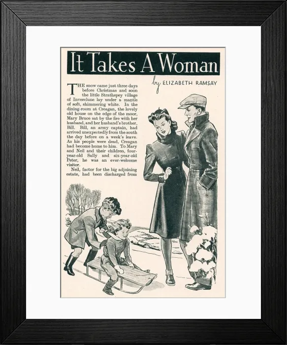 Framed Print : It Takes A Woman Framed Print : It Takes A Woman
