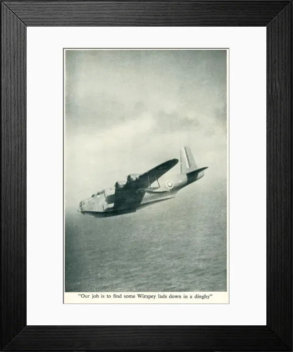 Framed Print : WW2 - Short Sunderland Framed Print : WW2 - Short Sunderland