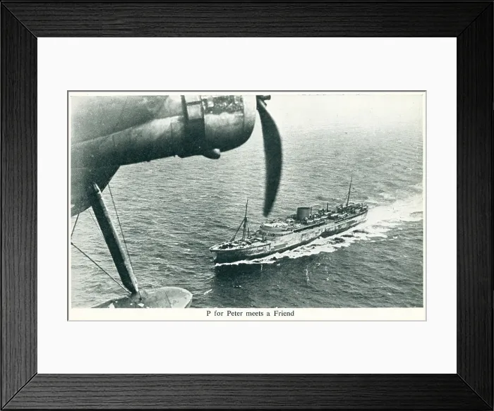 Framed Print : WW2 - View Of A Merchant Ship Framed Print : WW2 - View Of A Merchant Ship