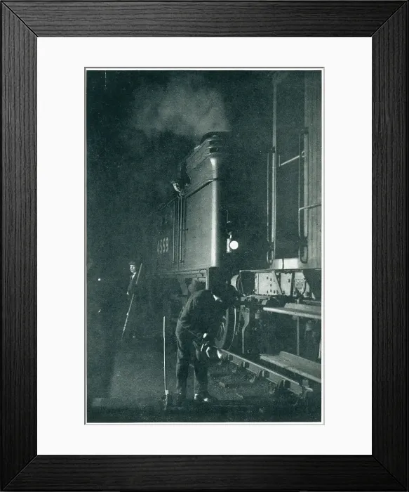 Framed Print : WW2 Railway Workers Won't Stop Framed Print : WW2 Railway Workers Won't Stop