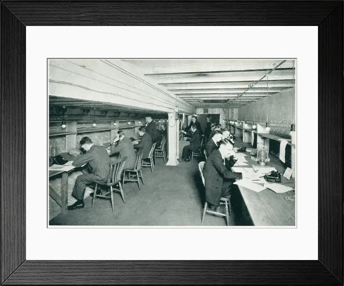 Framed Print : WW2 - Emergency Control Room Framed Print : WW2 - Emergency Control Room
