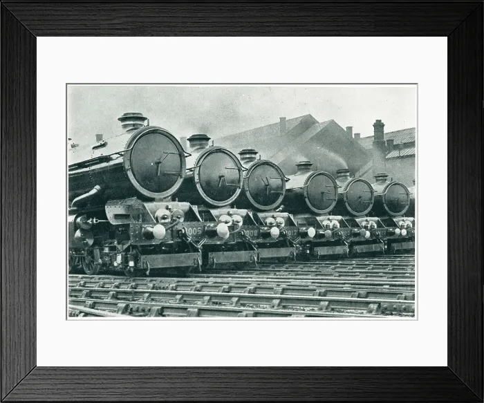 Framed Print : WW2 - Engines Urgently Needed Framed Print : WW2 - Engines Urgently Needed