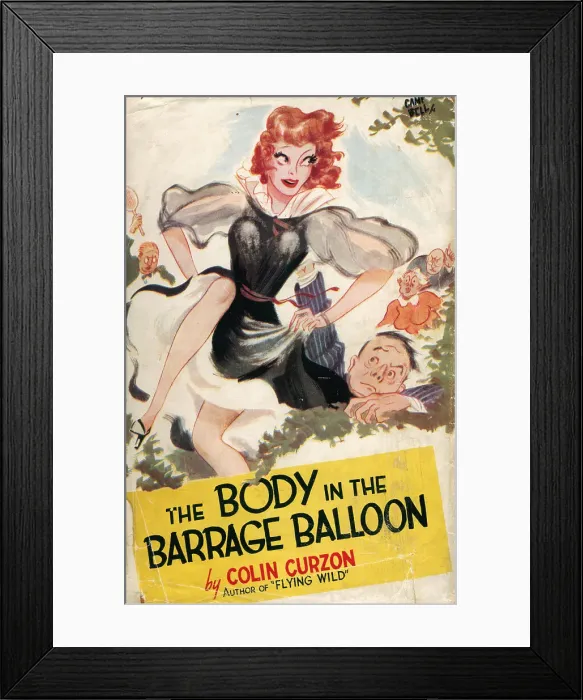 Framed Print : WW2 - The Body In The Barrage Balloon Framed Print : WW2 - The Body In The Barrage Balloon