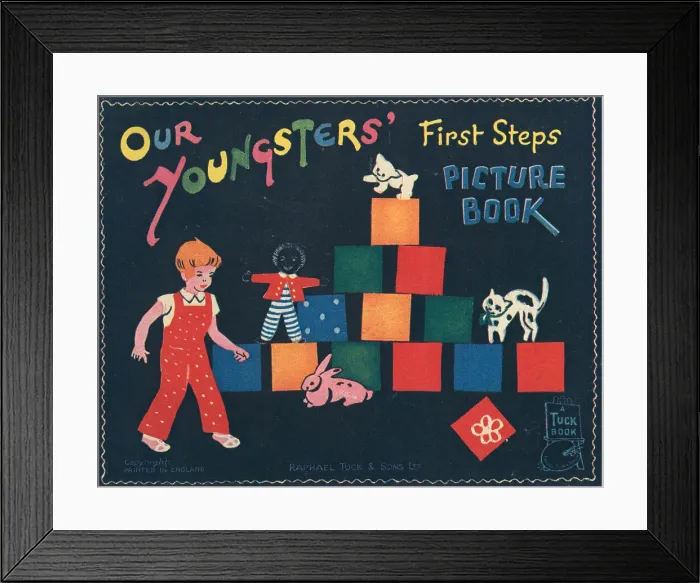 Framed Print : Our Youngsters First Steps, Wartime Picture Book Framed Print : Our Youngsters First Steps, Wartime Picture Book