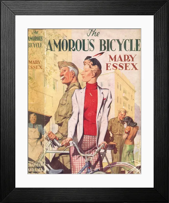 Framed Print : WW2 - The Amorous Bicycle Framed Print : WW2 - The Amorous Bicycle