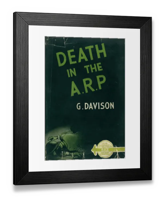 Framed Print : WW2 - Death In The A. R. P Framed Print : WW2 - Death In The A. R. P
