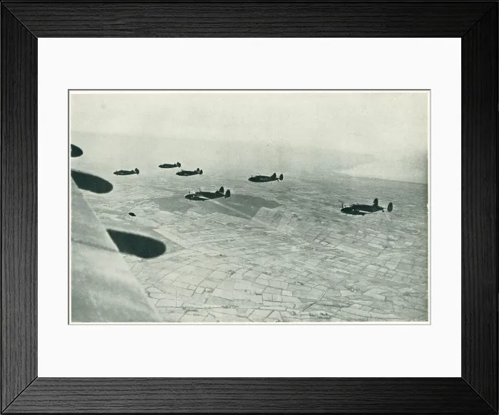 Framed Print : WW2 - Lockheed Hudson Squadron Framed Print : WW2 - Lockheed Hudson Squadron