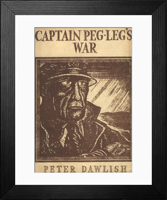 Framed Print : WW2 - Captain Peg-Leg's War Framed Print : WW2 - Captain Peg-Leg's War